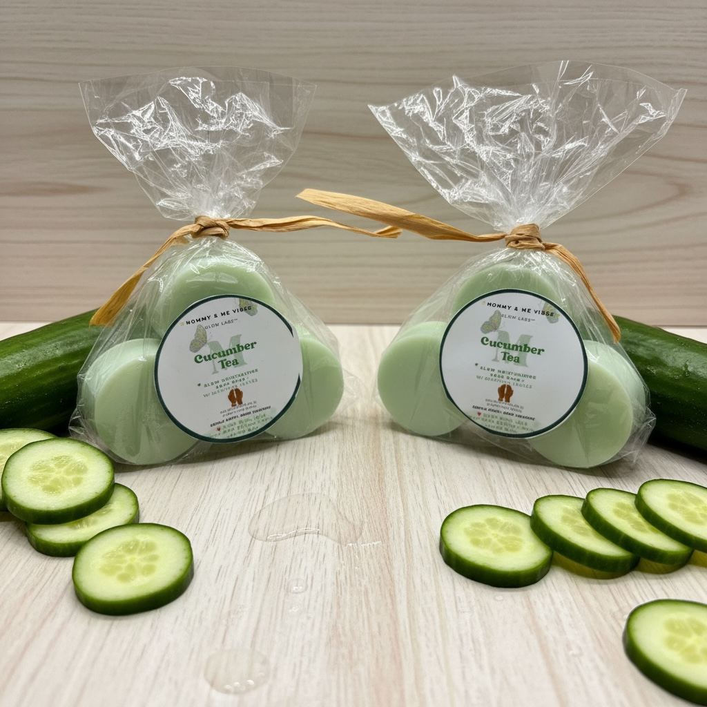 Hand Moisturizer Bar – Cucumber Tea Glow 🥒🍵✨