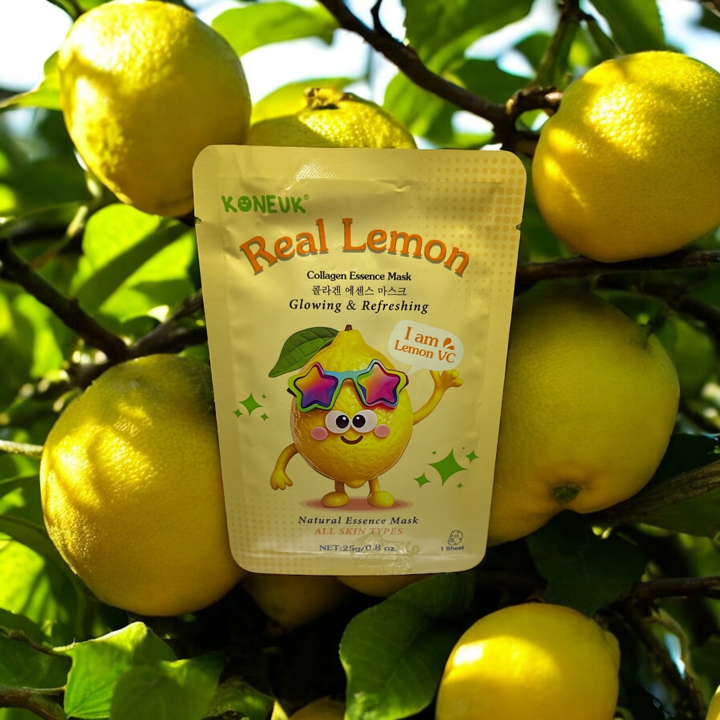 🍋 Lemon Glow Mask