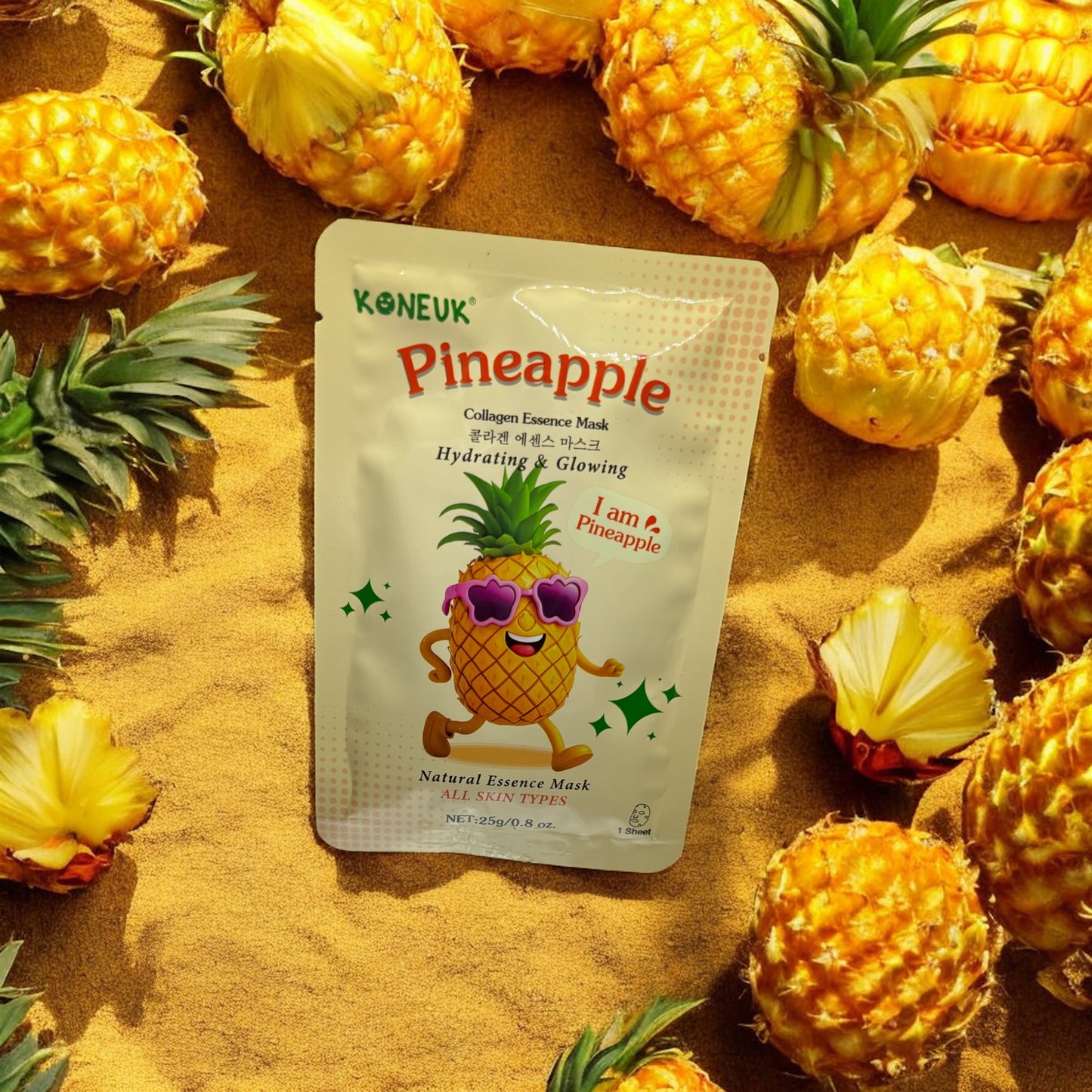 🍍 Pineapple Glow Mask