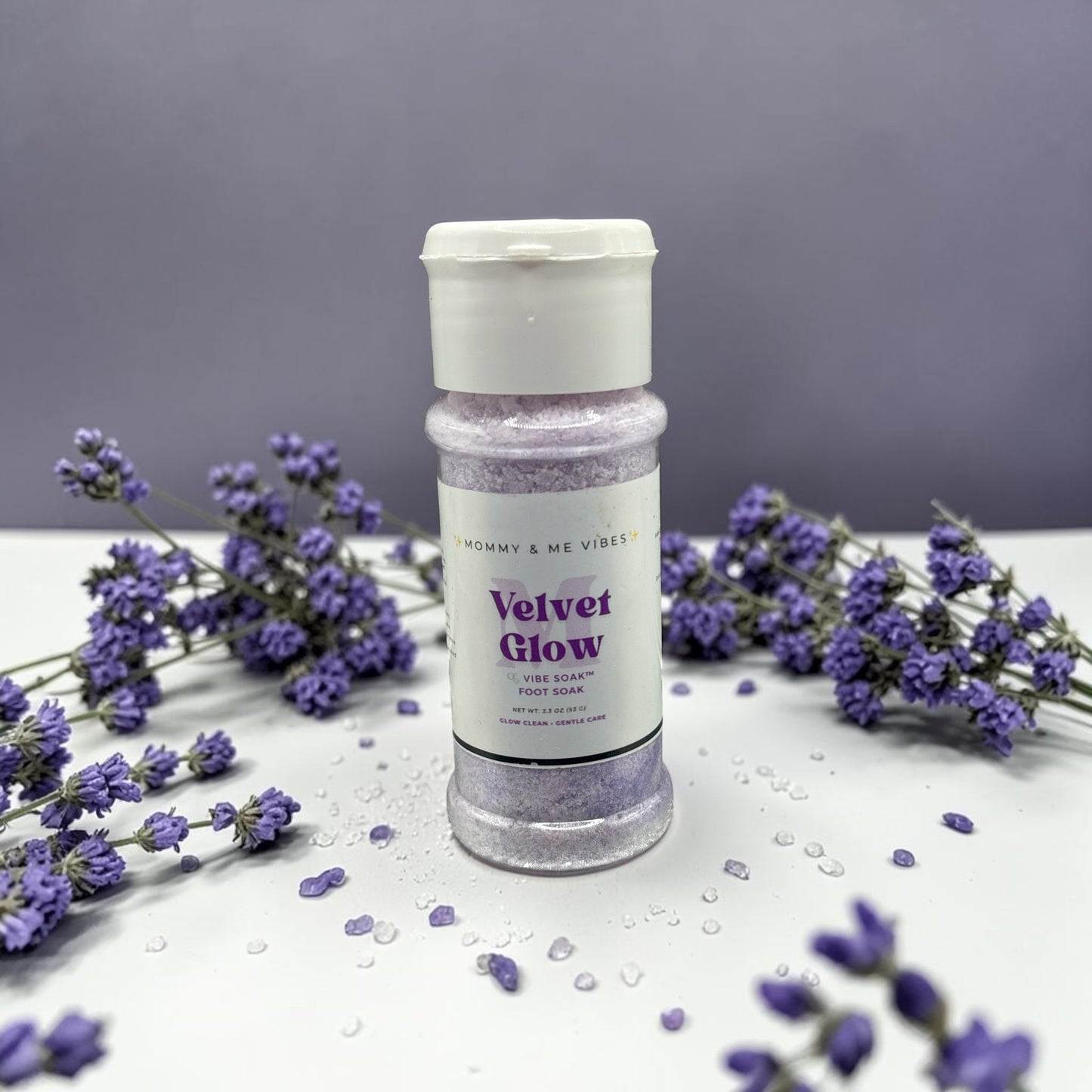 Velvet Glow Vibe Soak™ – Luxury Relax & Glow Foot Soak 💜