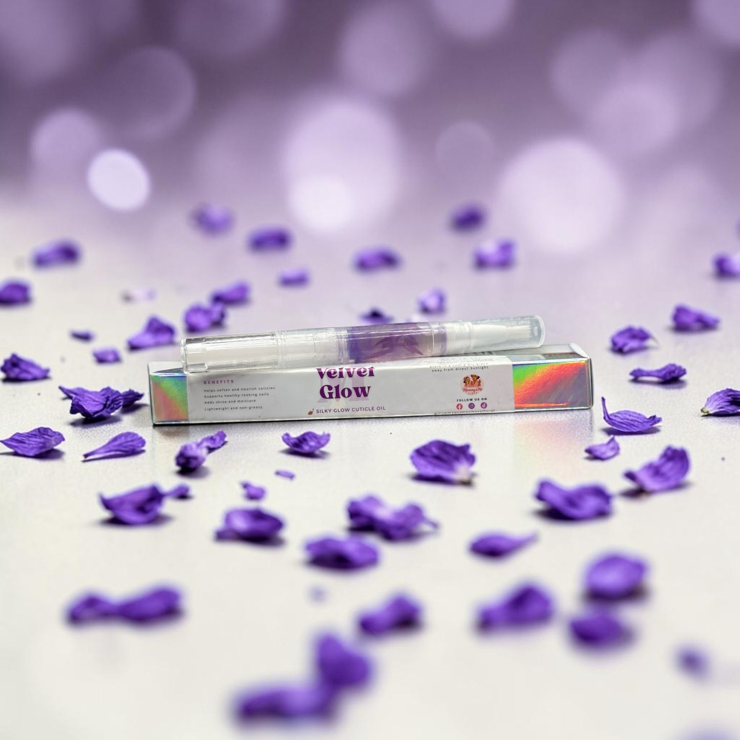 💜 Velvet Glow Cuticle Oil Pen 💅✨