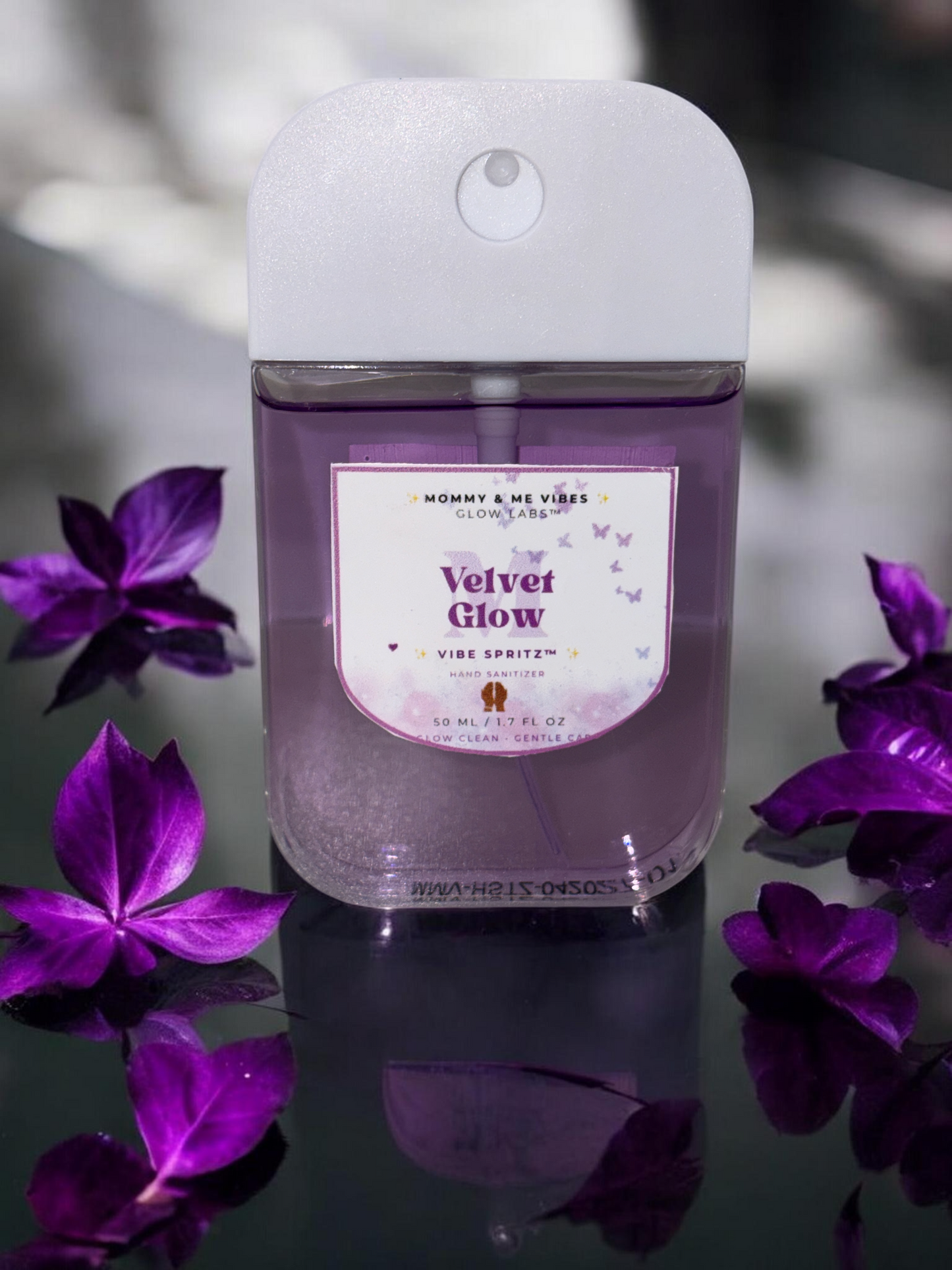 Hand Sanitizer – Velvet Glow 💜