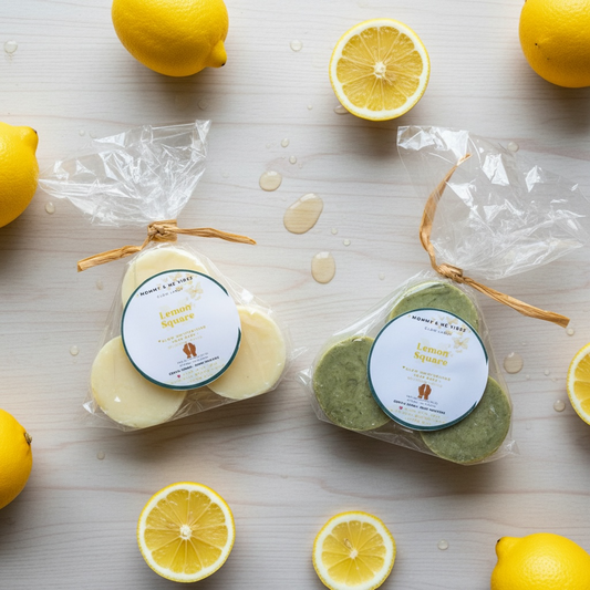 Hand Moisturizer Bar – Lemon Square Glow 🍋✨