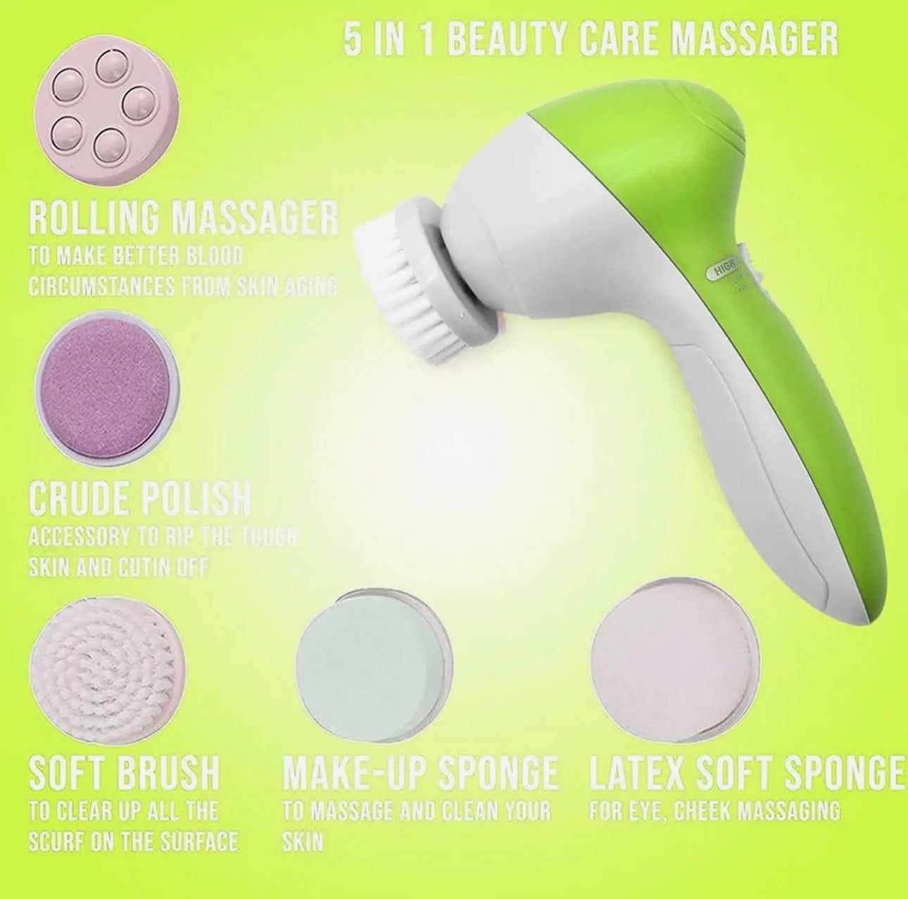 ✨ Glow Facial Cleansing Brush ✨
