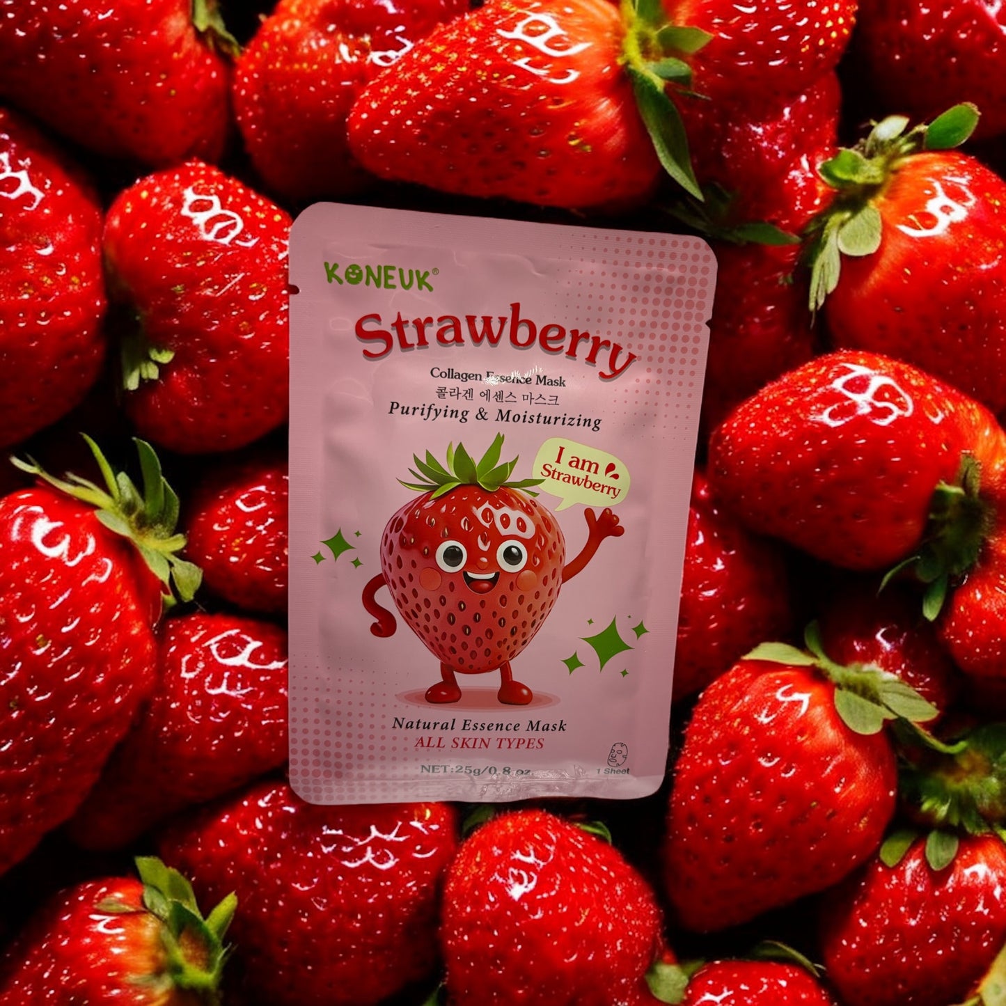 🍓 Strawberry Glow Mask