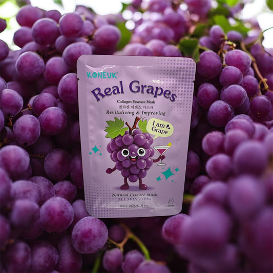 🍇 Grape Glow Mask