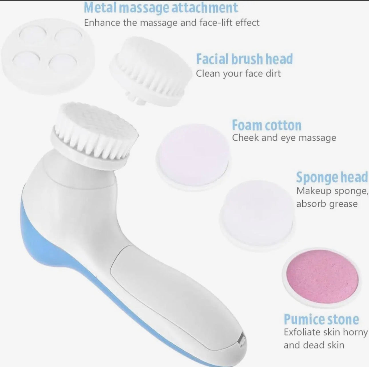 ✨ Glow Facial Cleansing Brush ✨