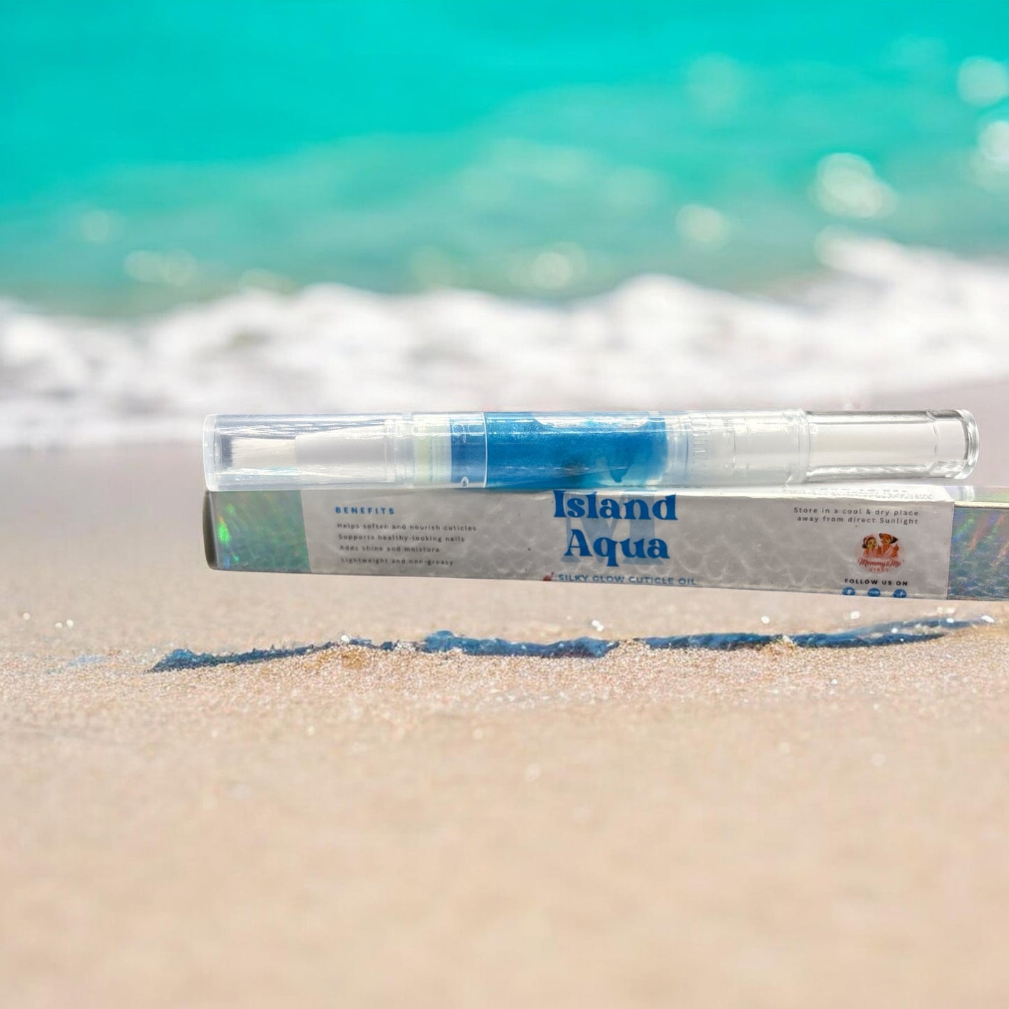 🌊 Island Aqua Cuticle Oil Pen 💅✨