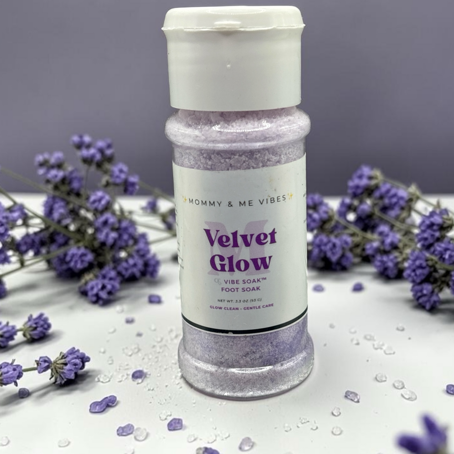 Velvet Glow Vibe Soak™ – Luxury Relax & Glow Foot Soak 💜