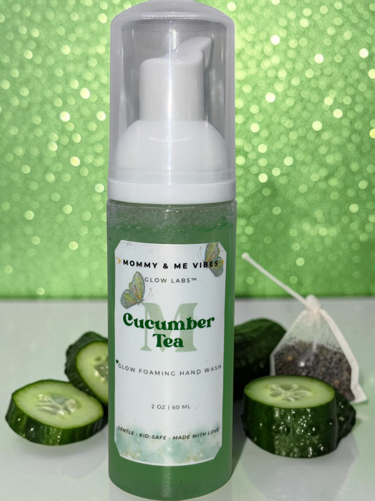 🫧 Foaming Hand Wash – Cucumber Tea Glow 🥒🍵✨